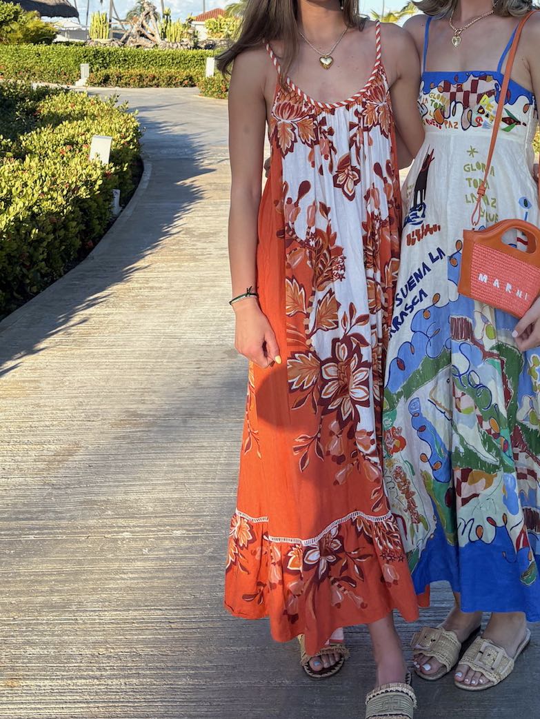 Farm Rio Orange Maxi