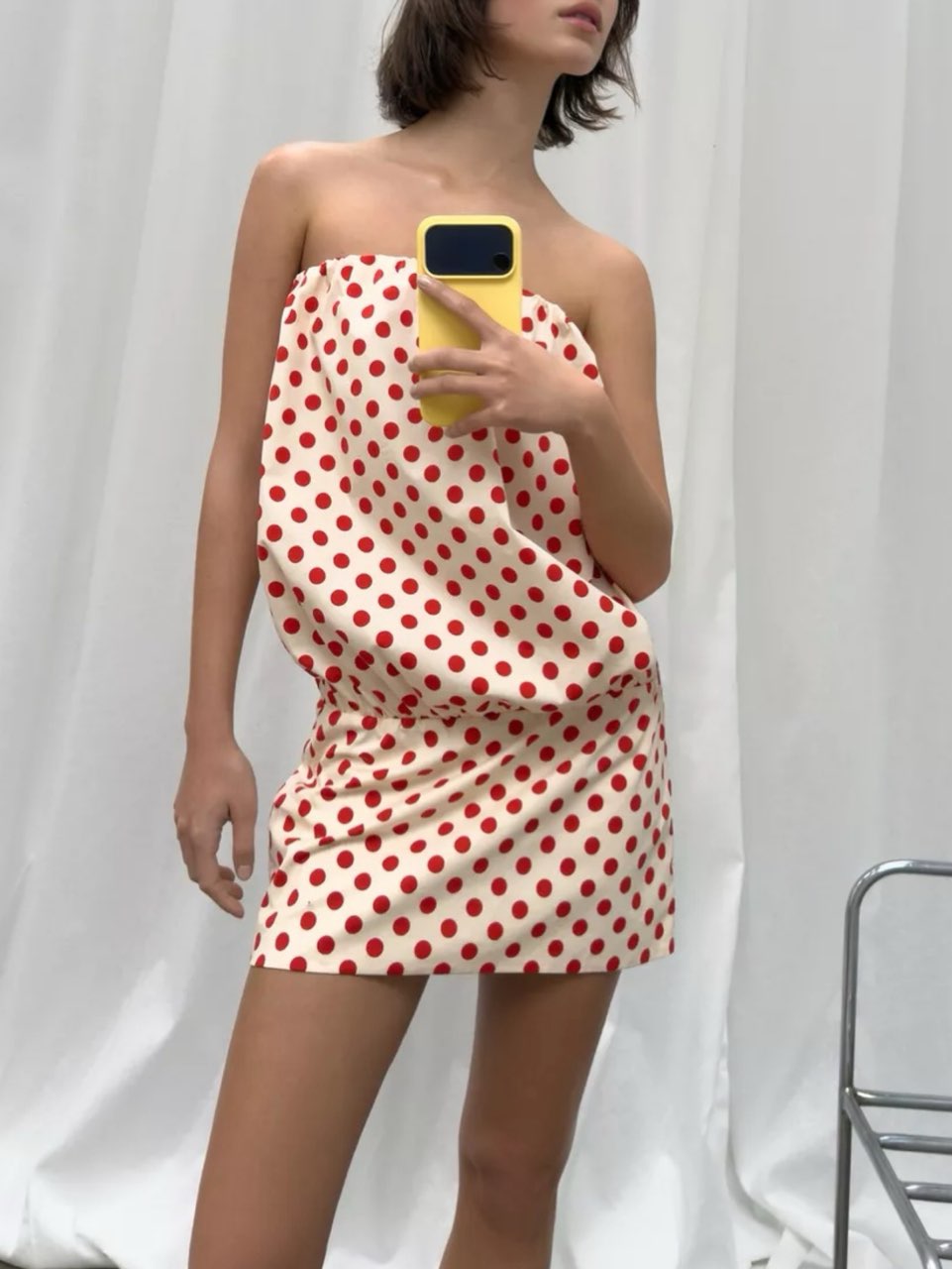 Zara mini bubble dress
