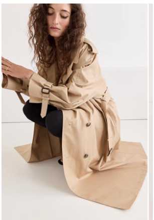 Classic Tan Trench Coat