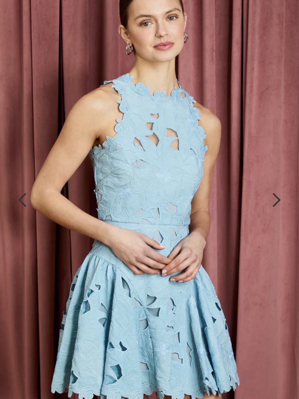 Saylor Blue Dress