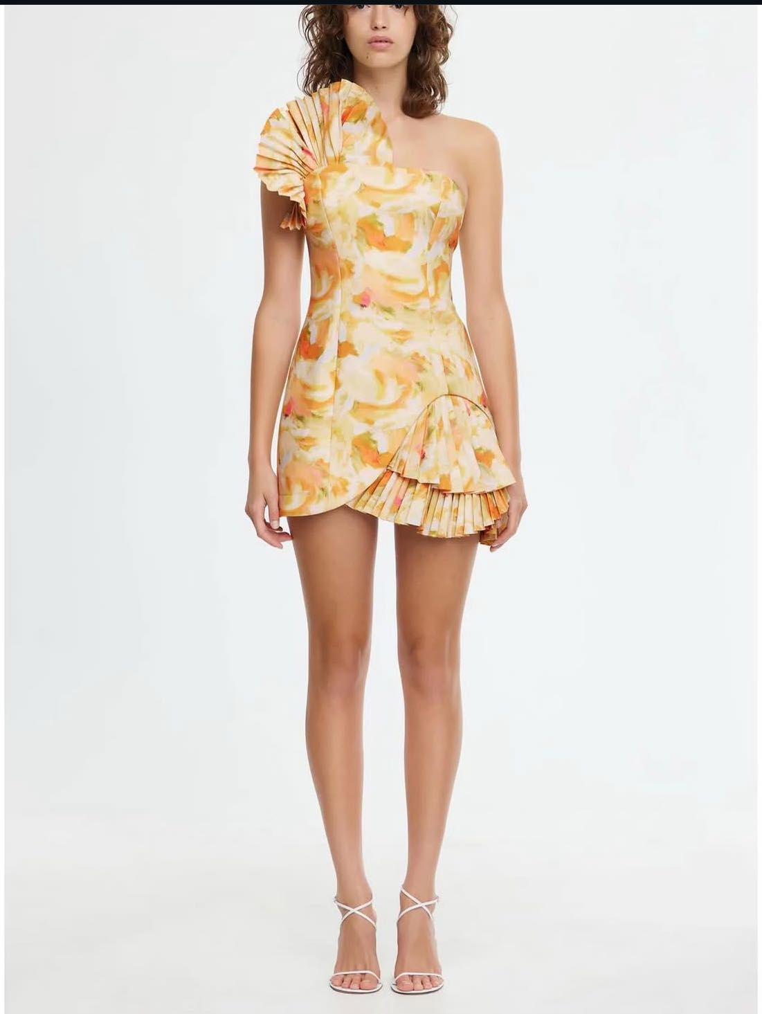 Mini multicolored dress
