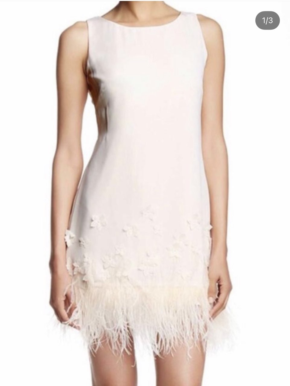 Pink Feather Dress