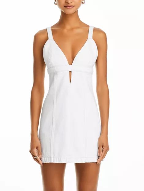 RE/DONE denim mini dress