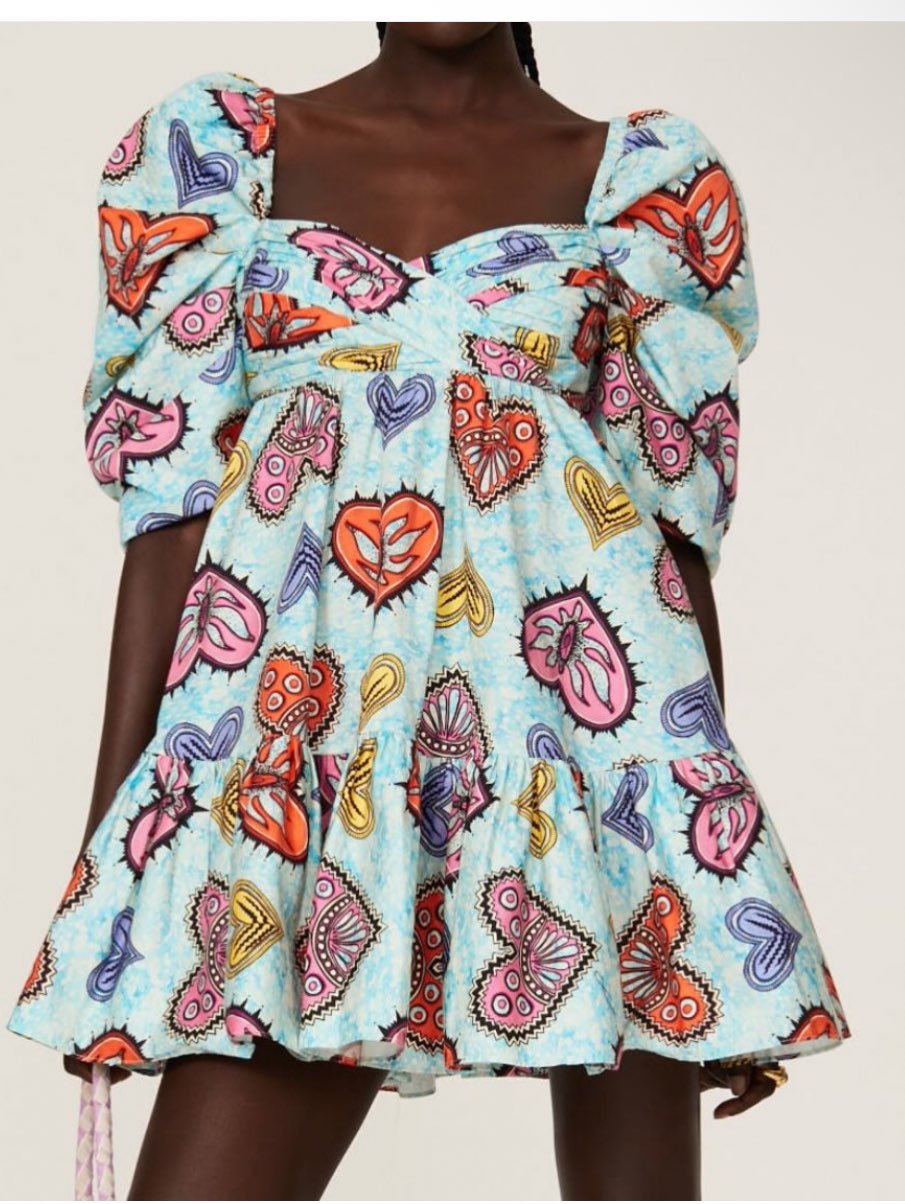 Autumn Adeigbo Sauda Mini Dress