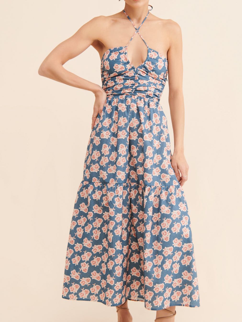 Aeries Halter Dress