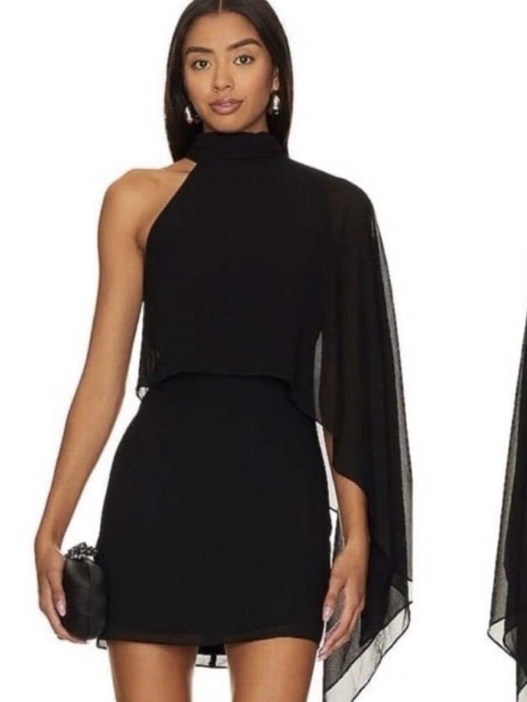 Nbd black mini dress