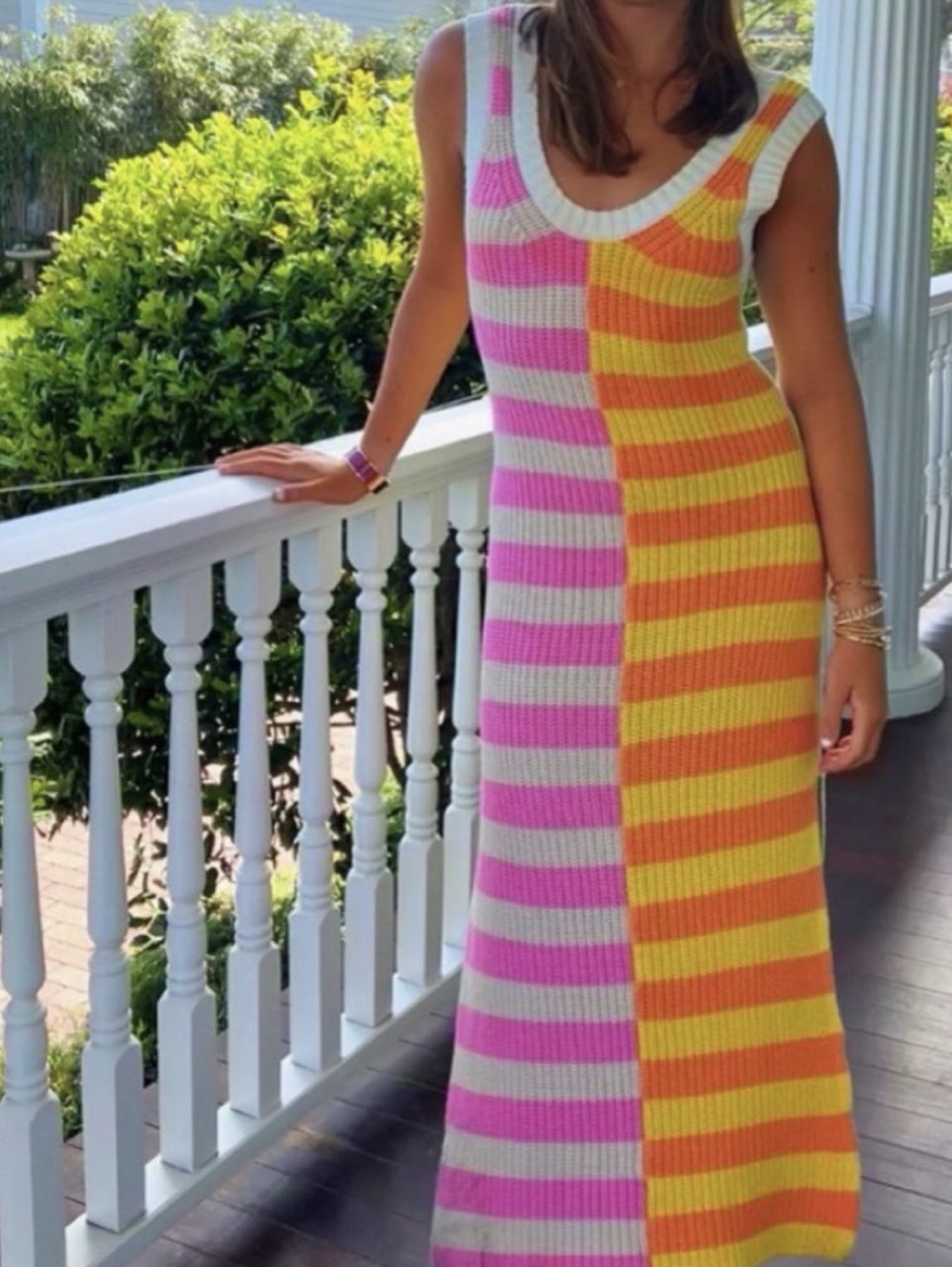 Staud Knit Reversible dress