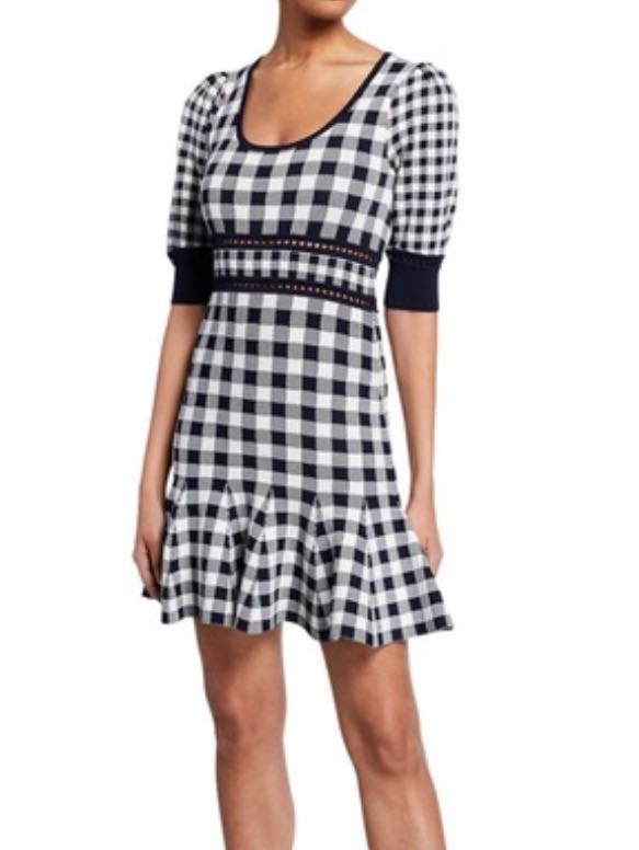 Jonathan Simkhai plaid dress