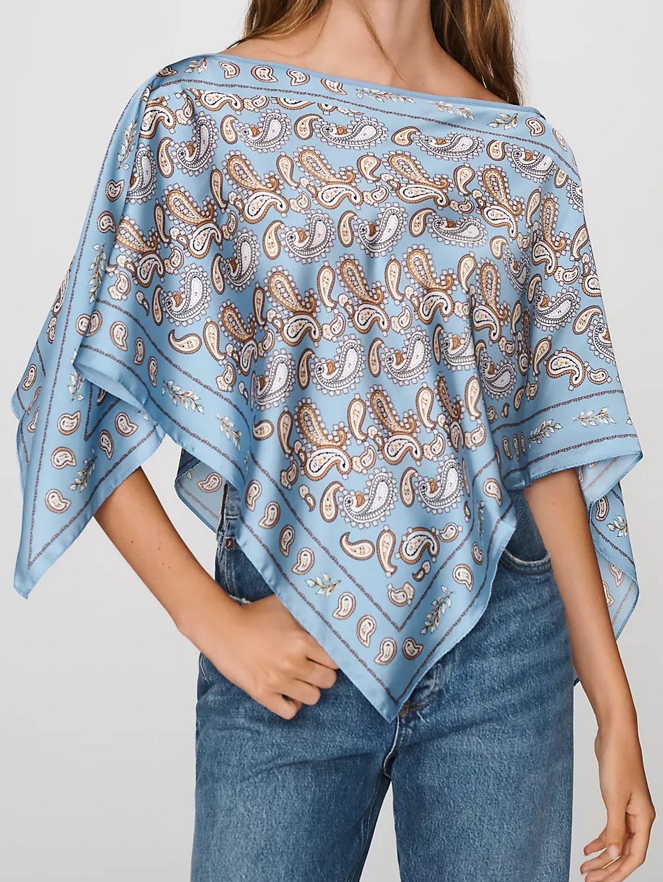 Anthropologie bandana top