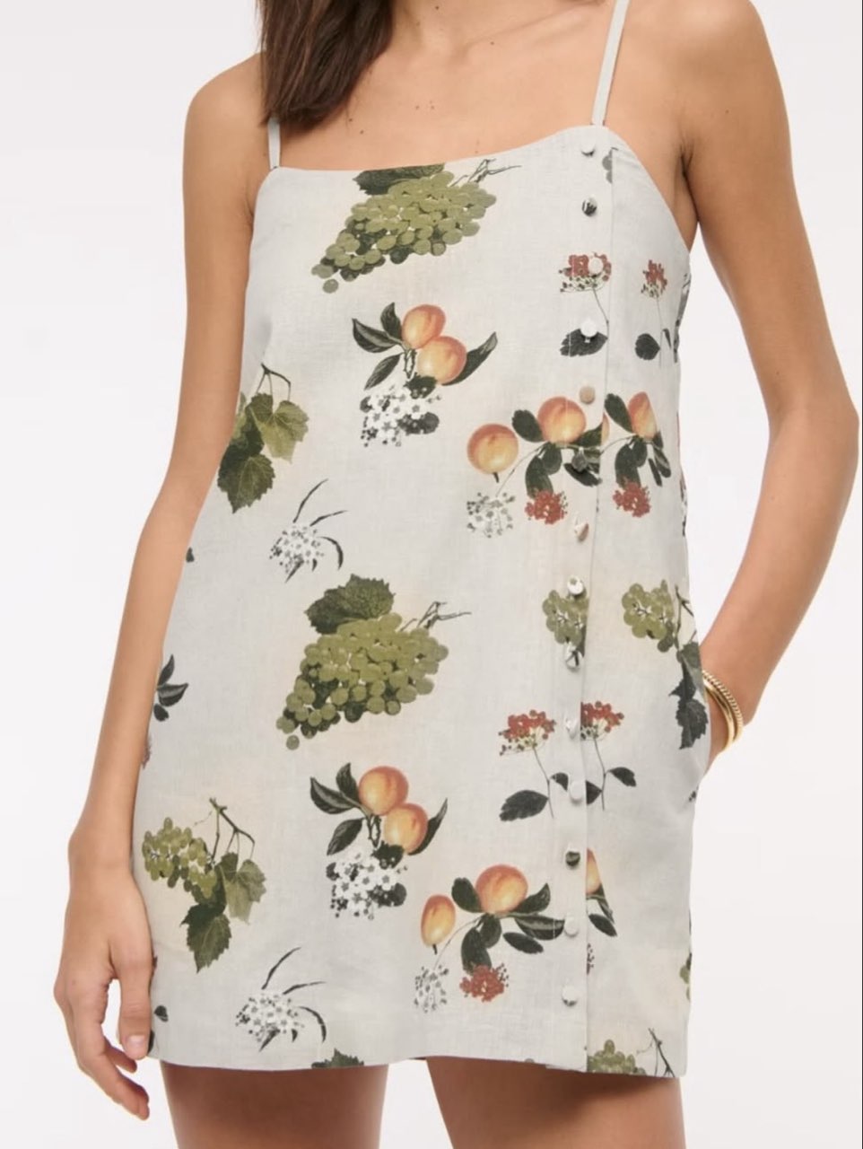 Abercrombie and Fitch Linen Blend Skort