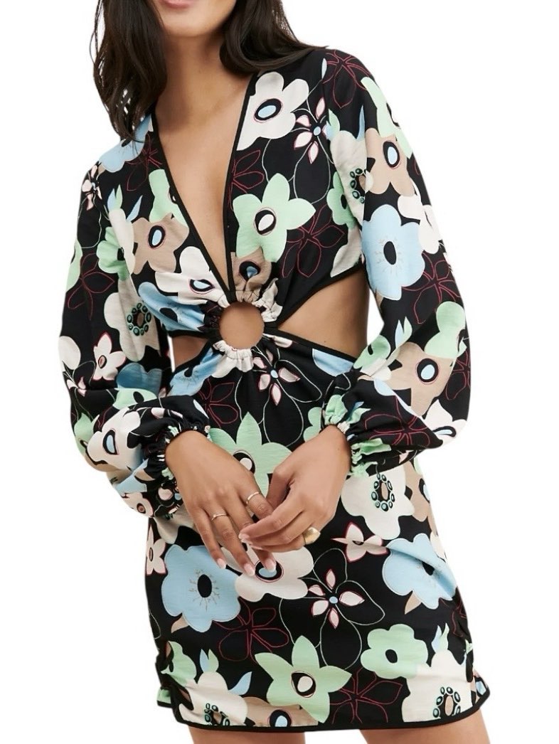Finders Keepers Foxy Mini Dress