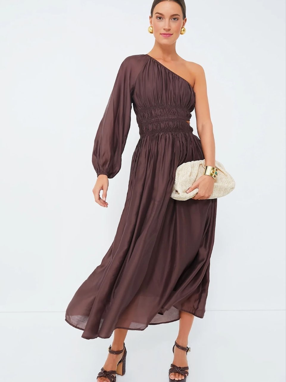 One-Shoulder Maxi Dress