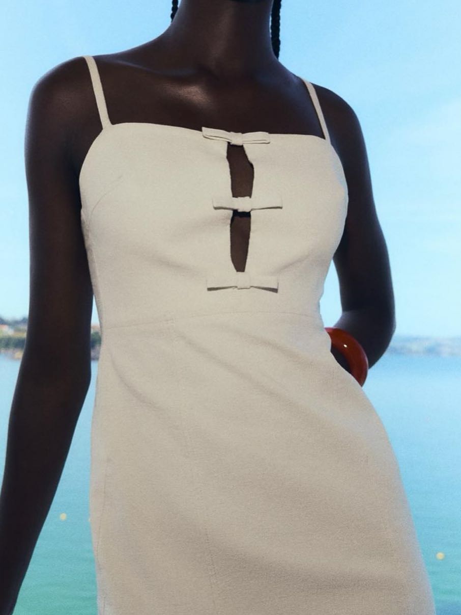 Mini bow dress