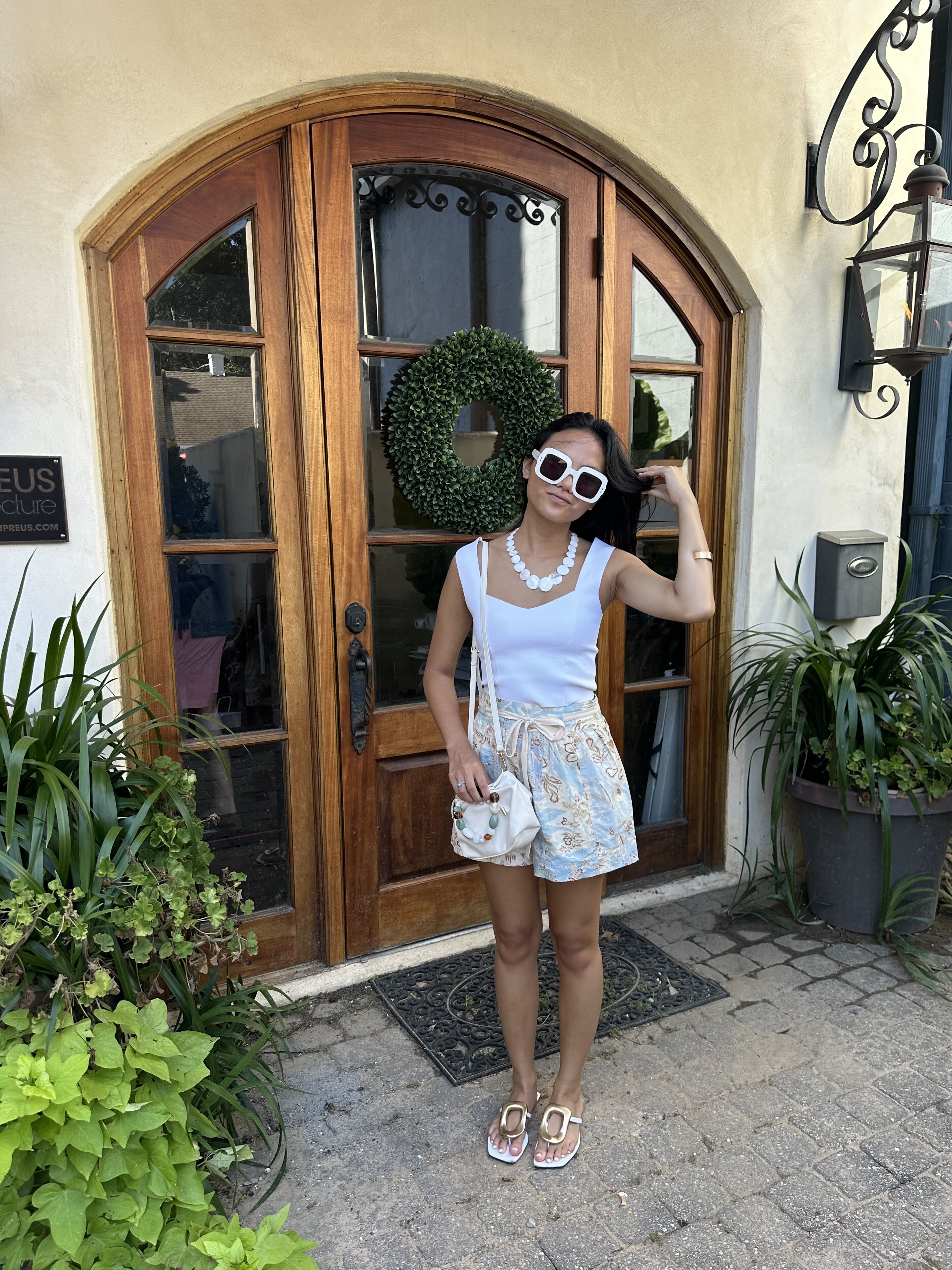 Anela shorts in gardenia