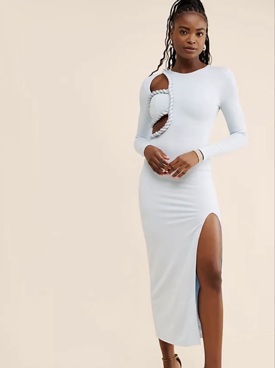 Tife Cutout Midi Dress