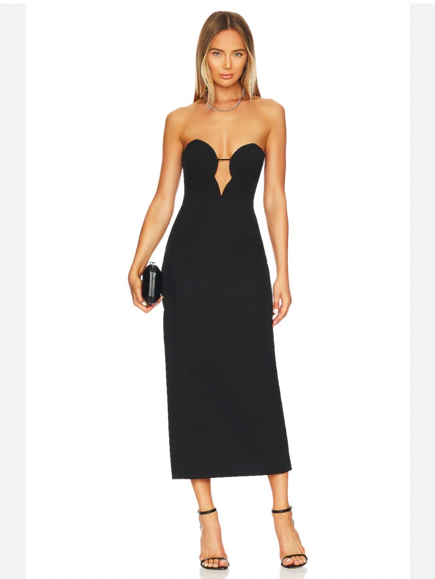 Bardot Black Dress