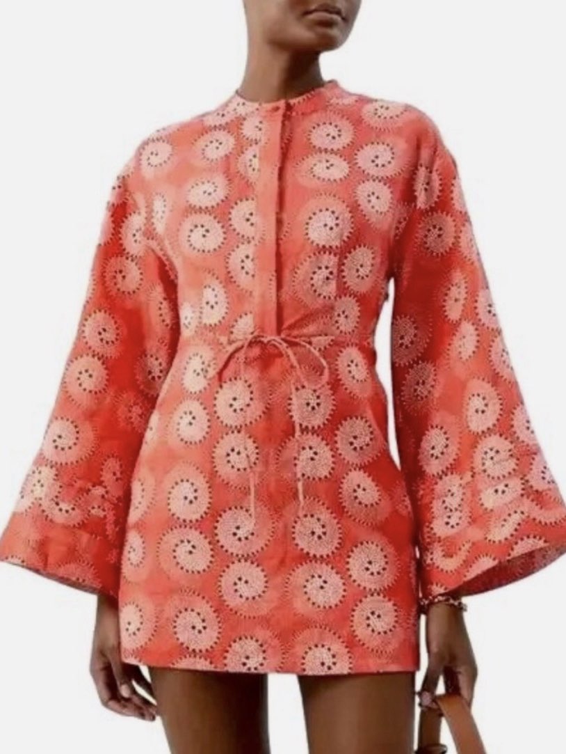 Staud Red Dress