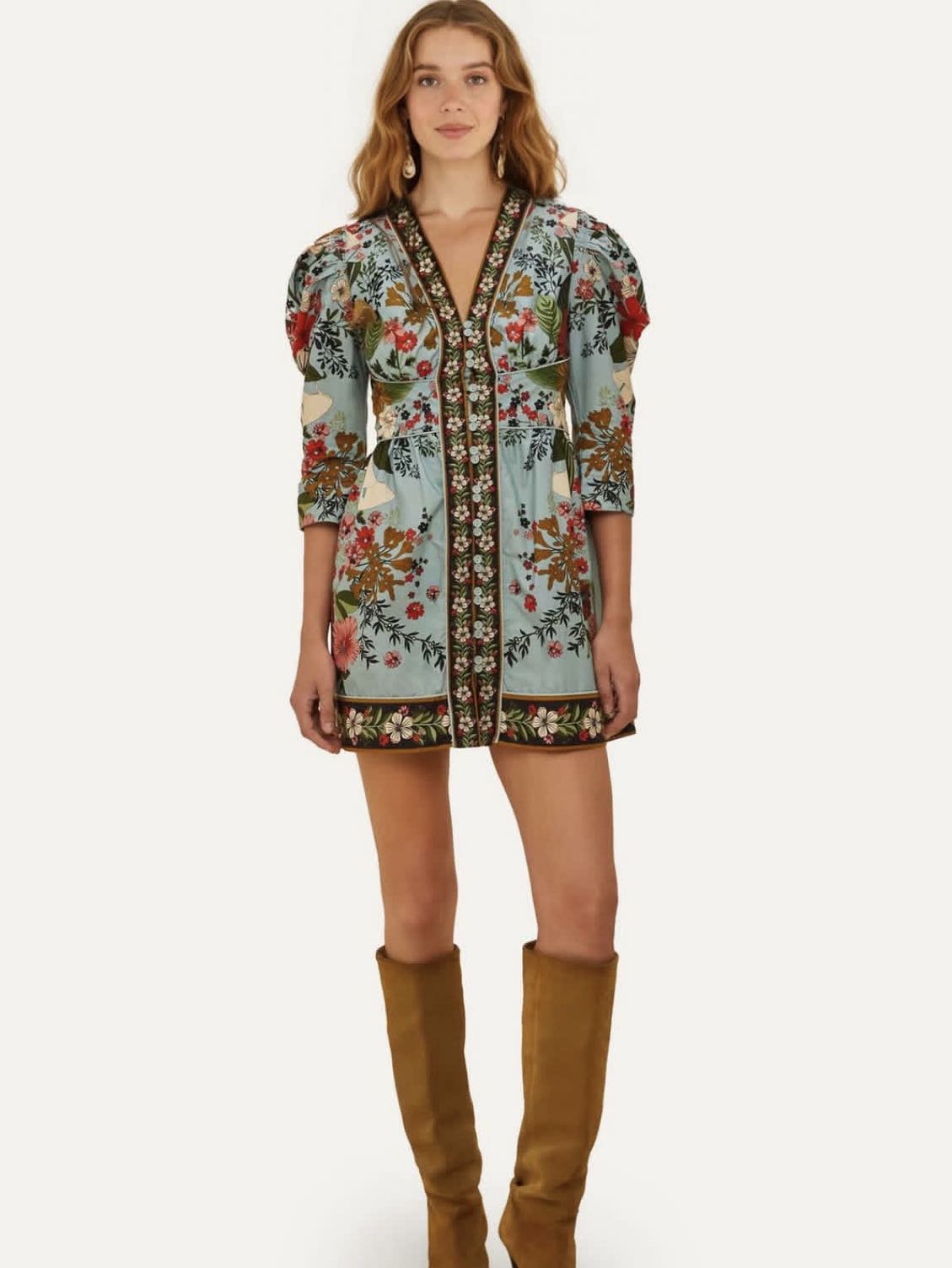 Farm Rio Mini Dress
