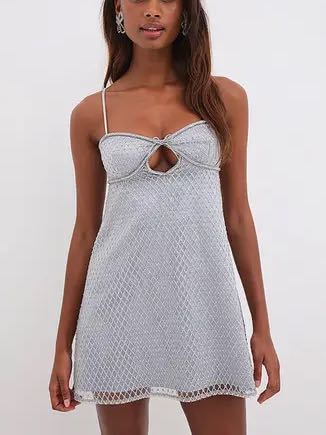 Glitter Mini Dress