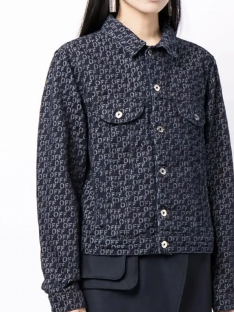 Off-White Monogram Denim Jacket