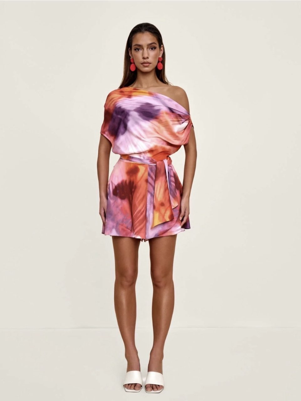 Edah Romper in Dandi Print