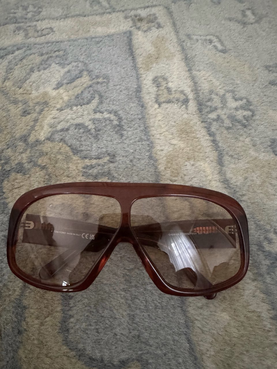 Oversized Tortoiseshell Sunglasses