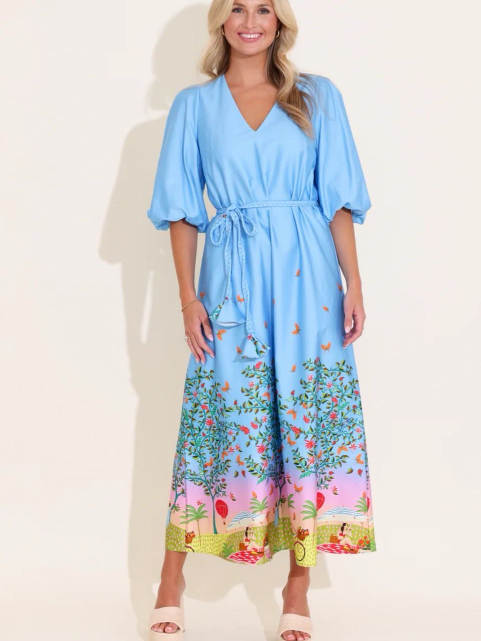 Blue Maxi Dress