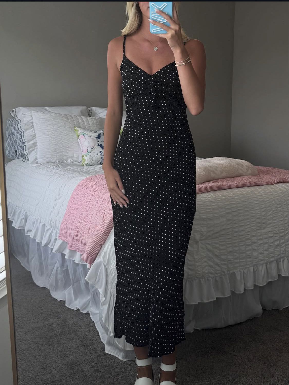 Polka dot dress