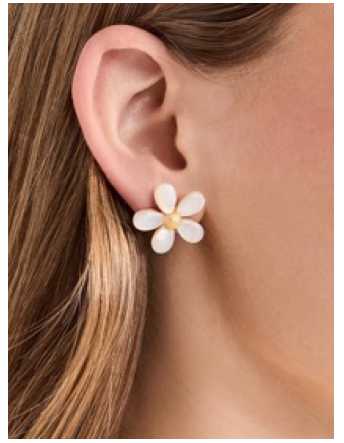 Daisy Flower Stud Earrings