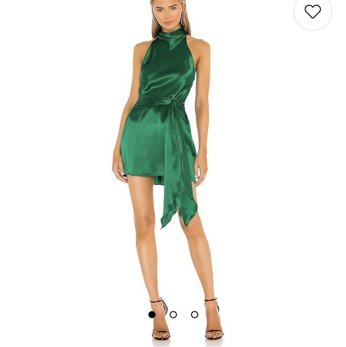 Sandrine Dress in Dark Green