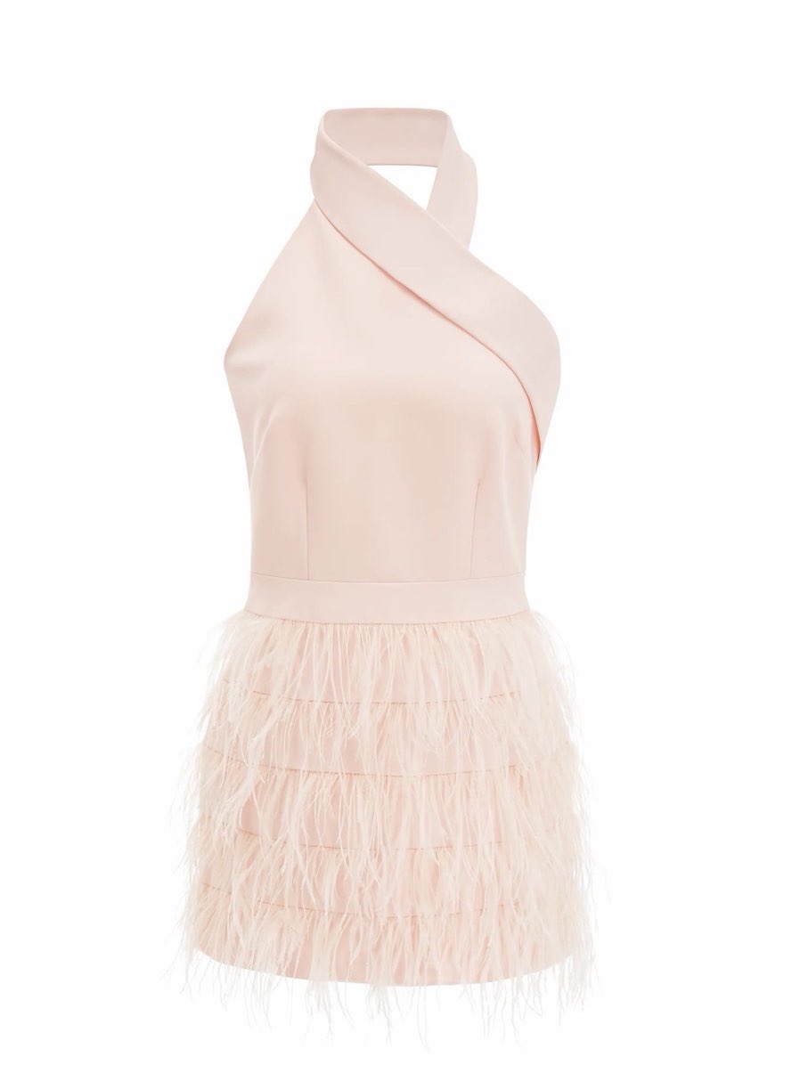 Miss Rosier Katarina Feather Dress