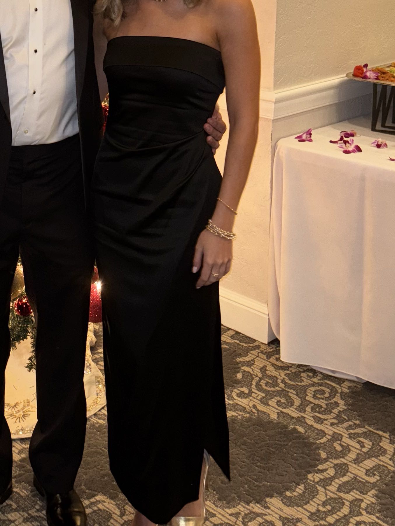 Silk Black Dress