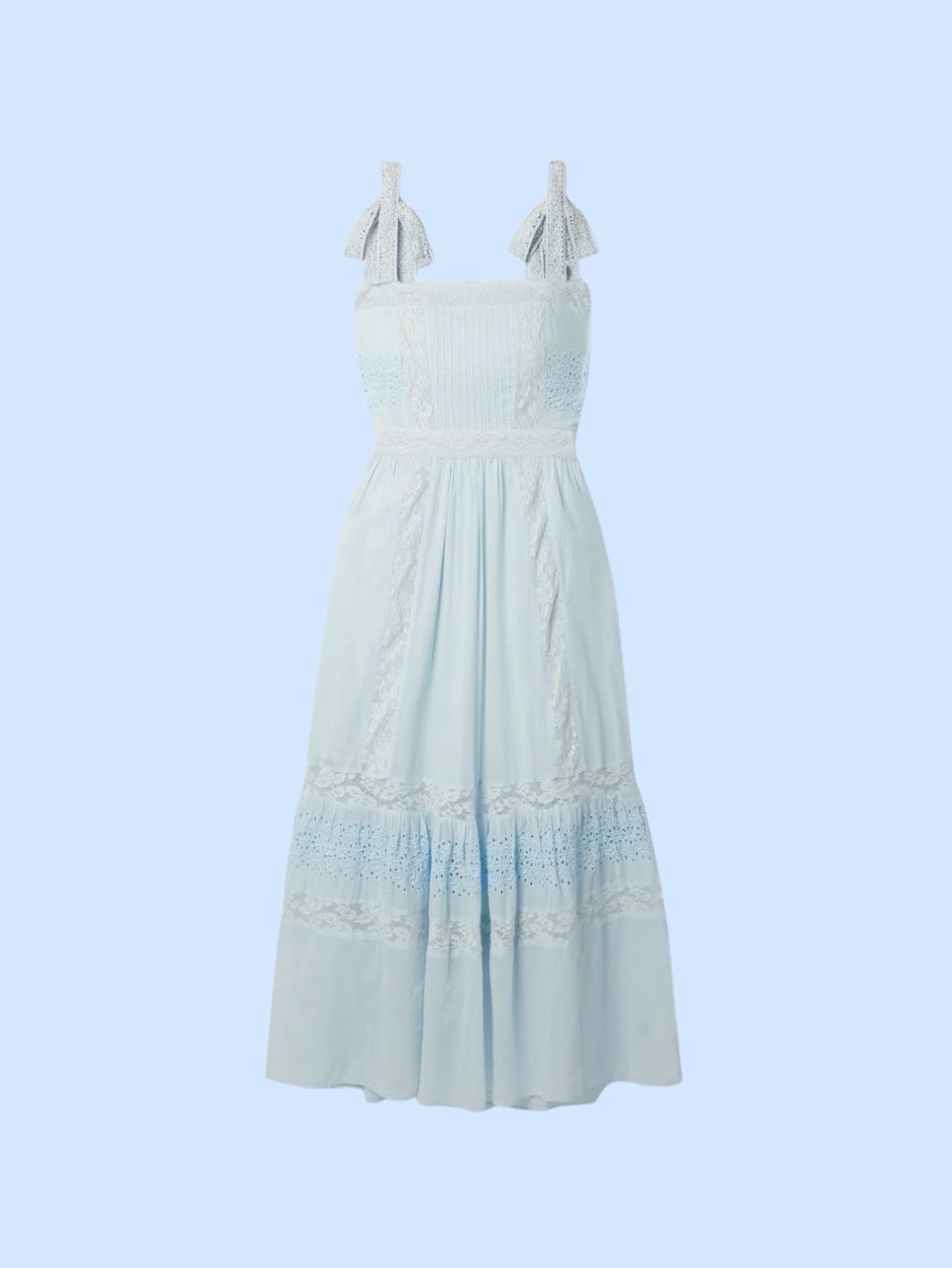 light blue LoveShackFancy dress!