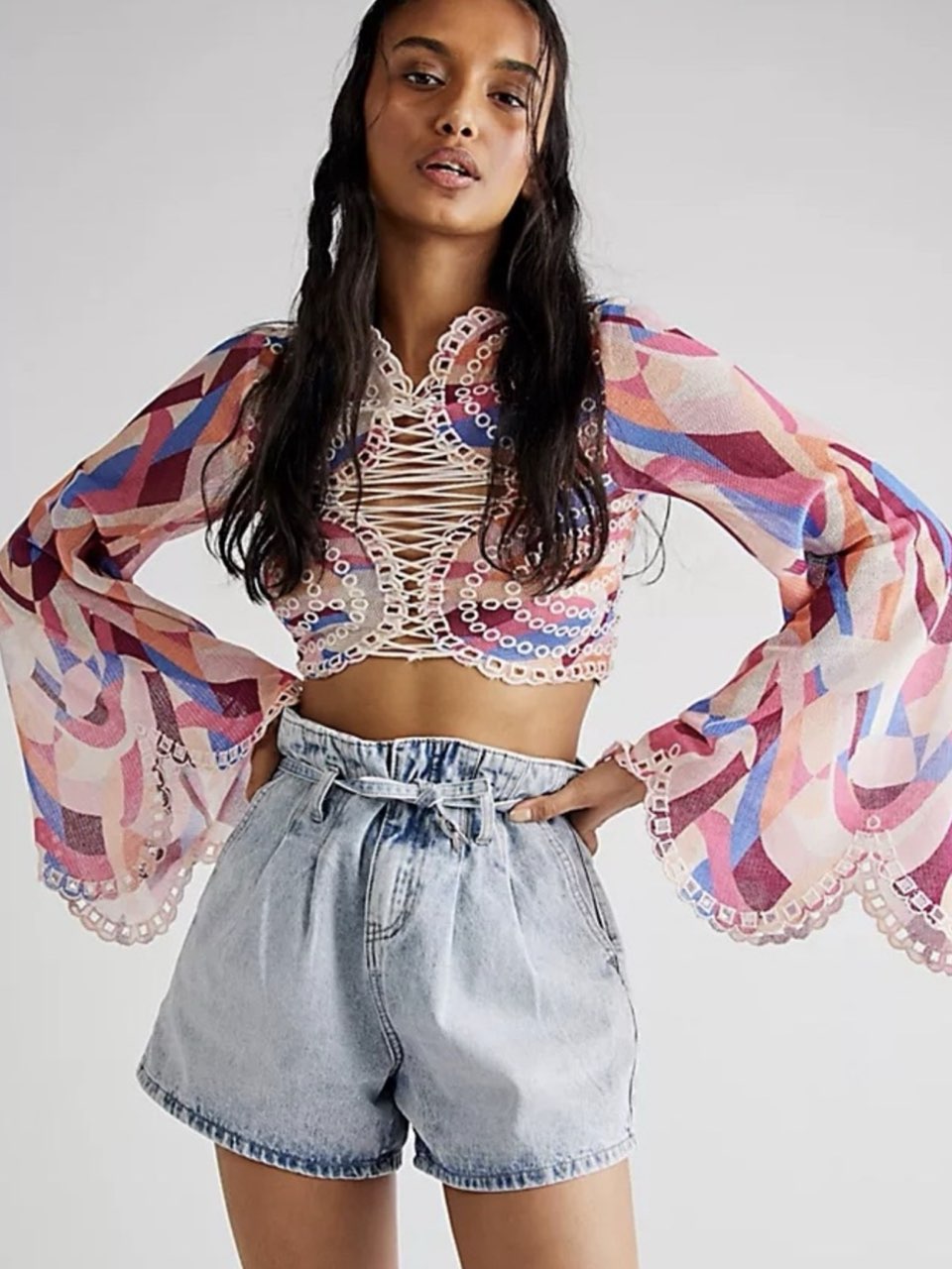 Free People Eyes on You Top