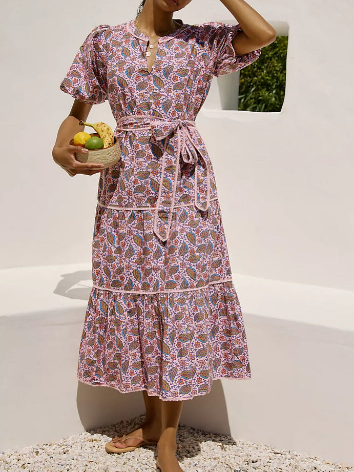 Pasque Valonia Midi Dress