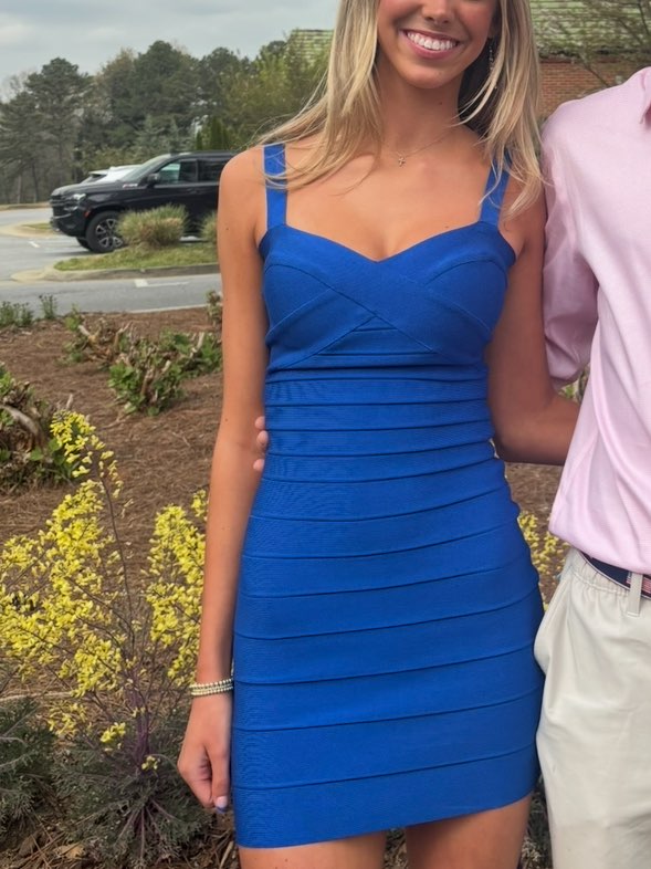 Herve Leger mini dress