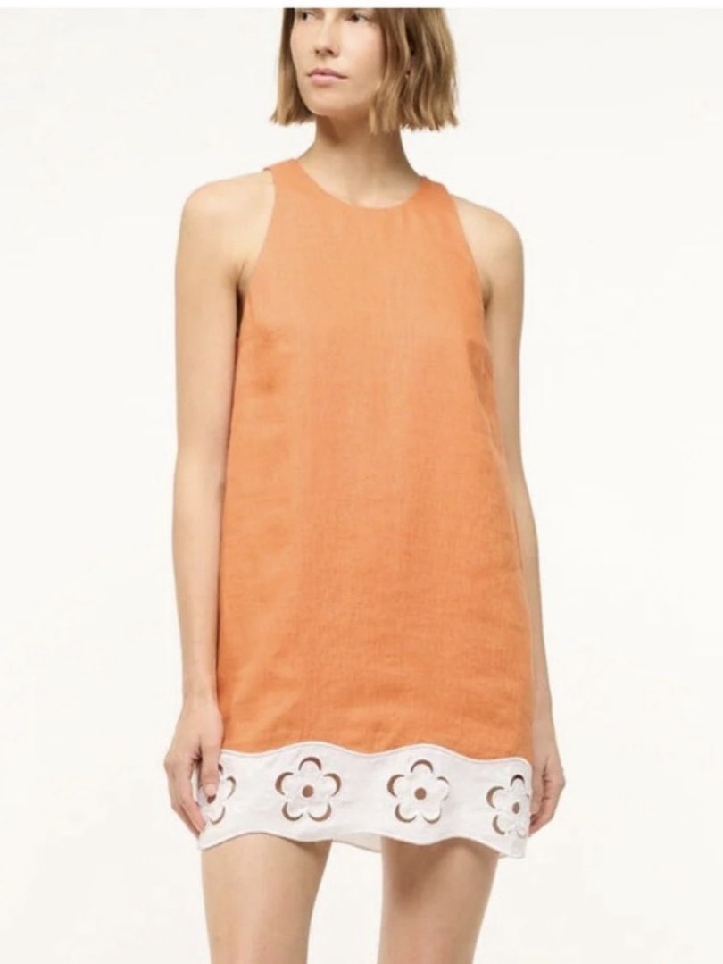 Mika Linen Sleeveless Shift Dress