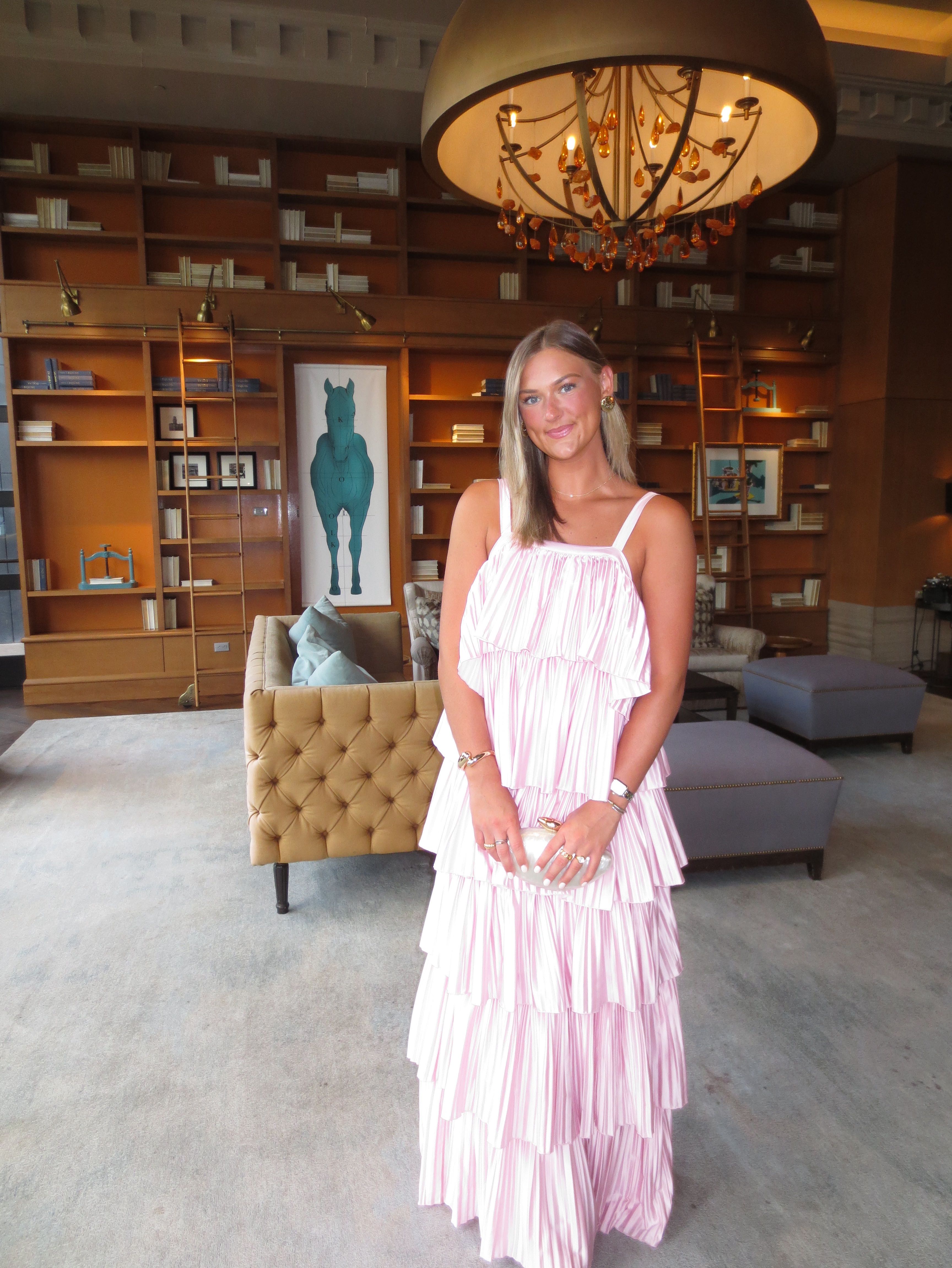 L’IDEE Classique Gown in Pink