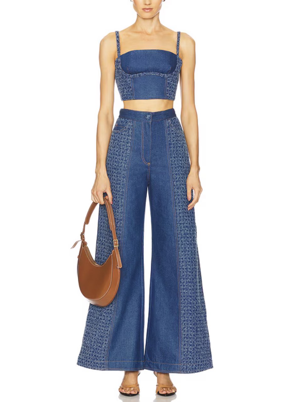 Two piece denim set