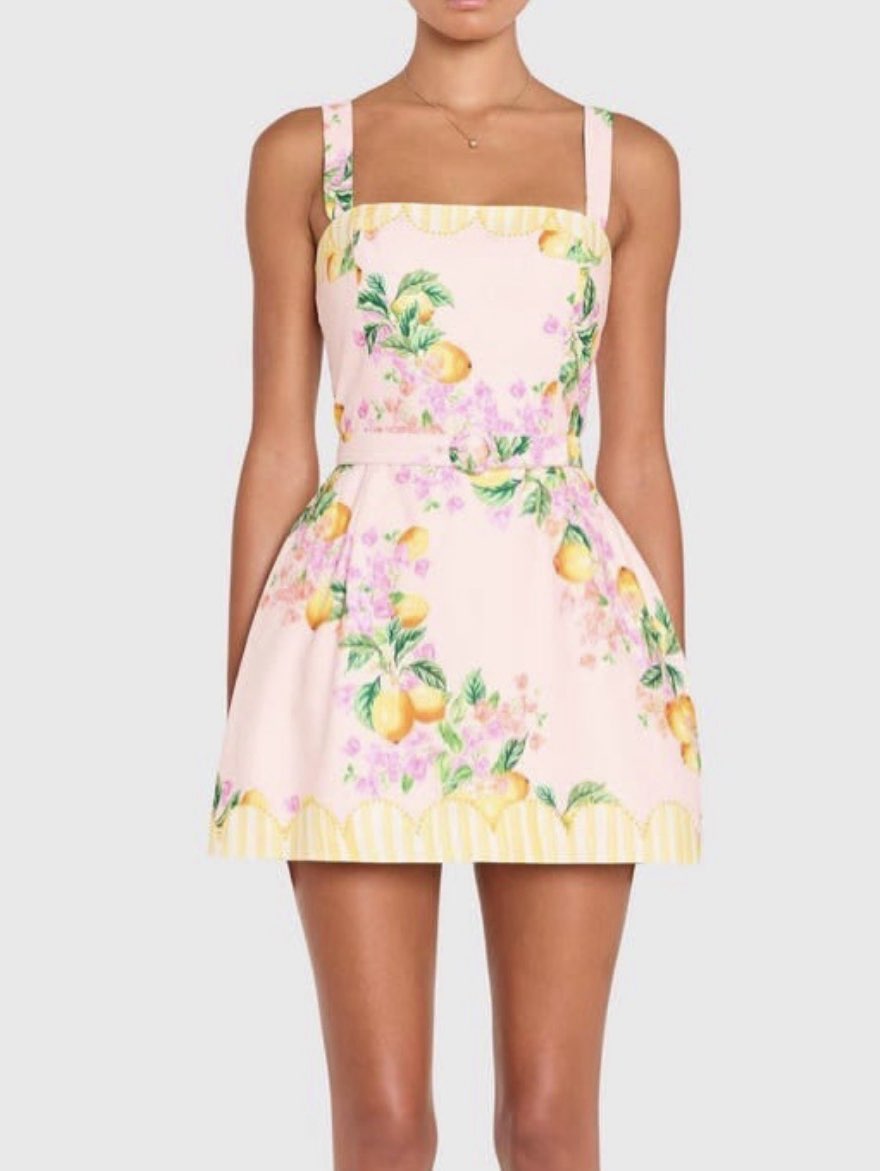 Lemoncello mini dress