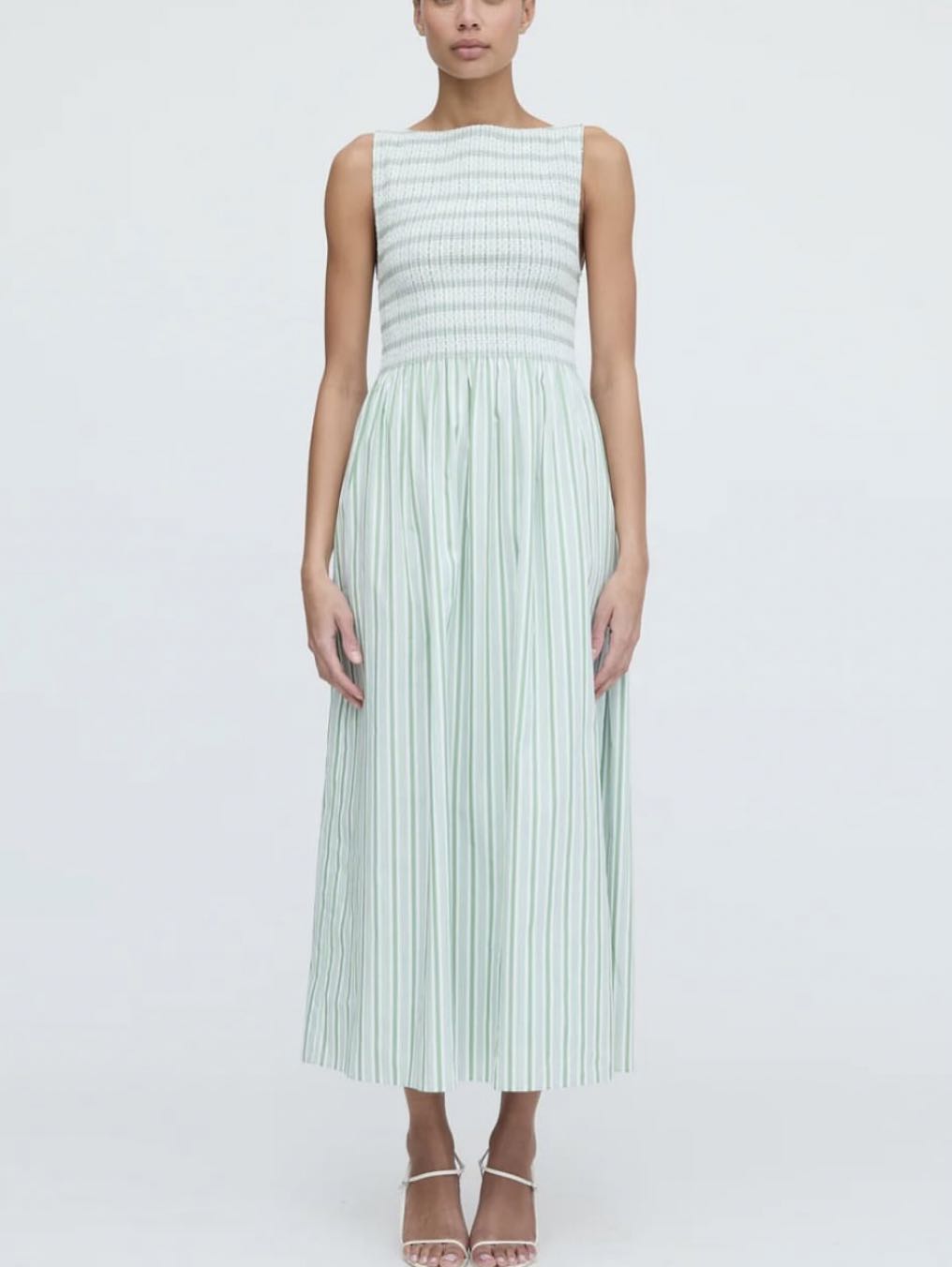 Hill House Green Maxi Dress