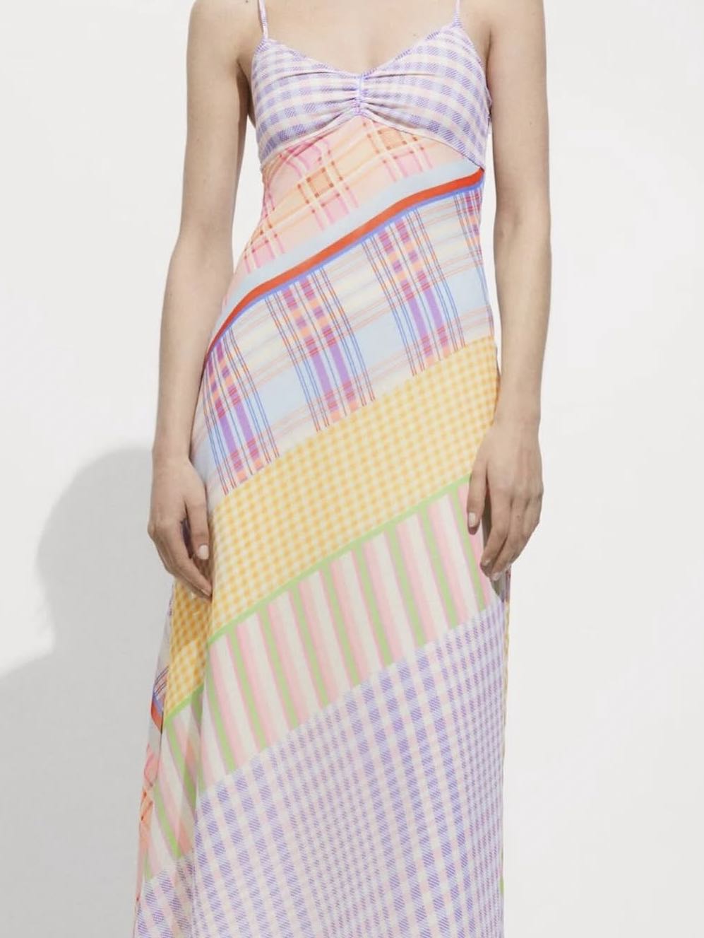 Plaid maxi