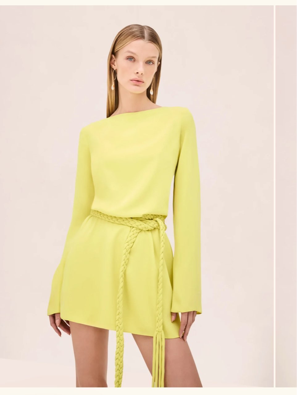 Alexis Chartreuse Dress