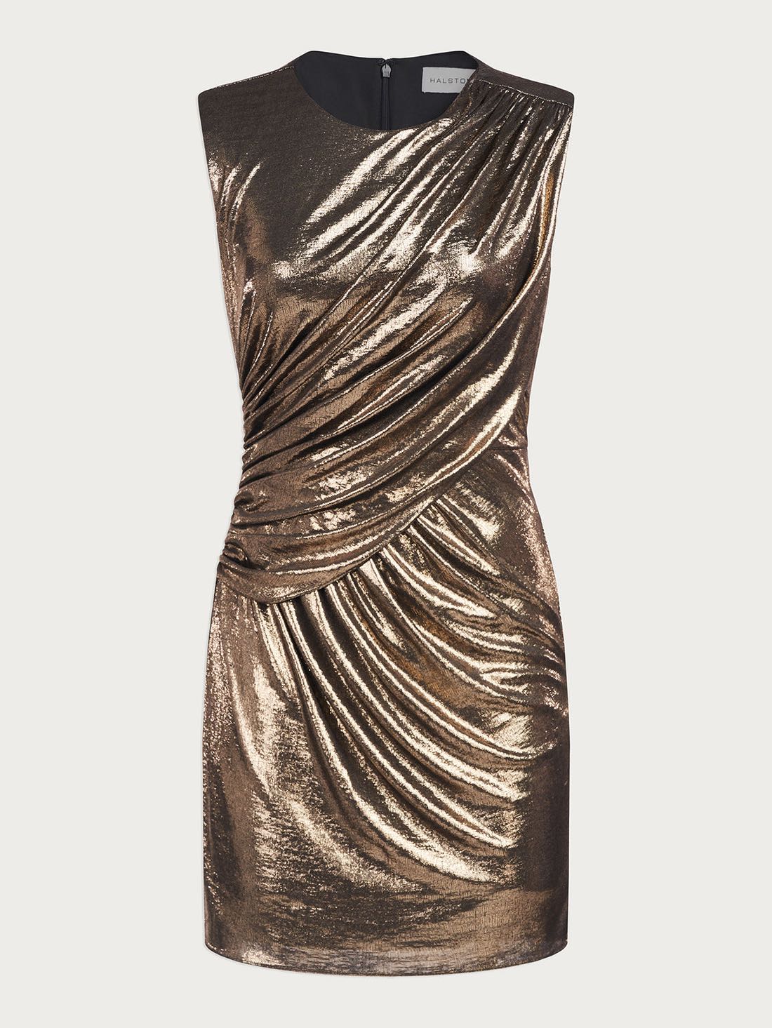 Halston jersey dress