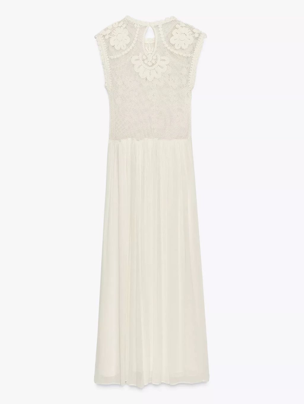 Crochet midi dress