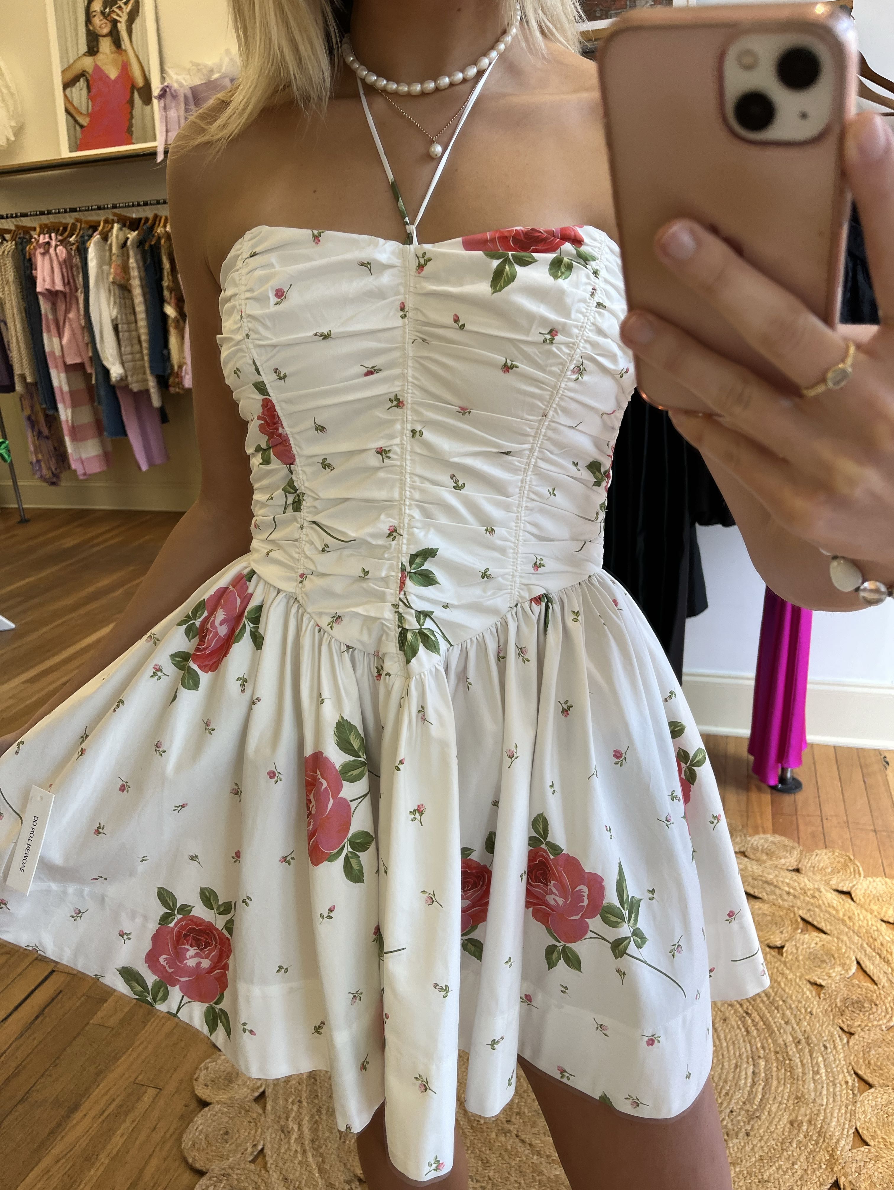 For Love and Lemons Corset Mini Dress