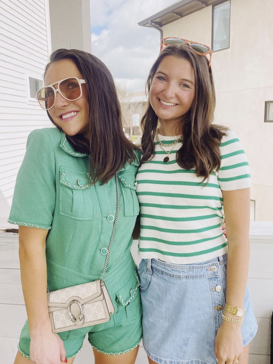Green romper