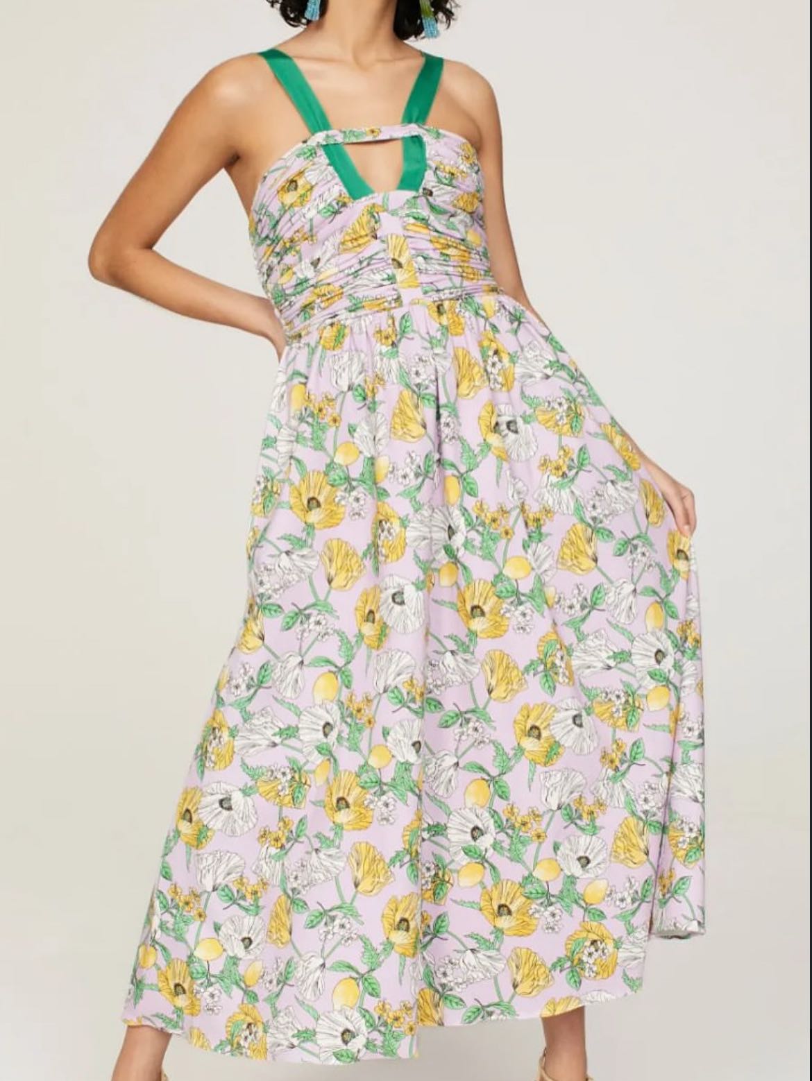 amur floral maxi dress