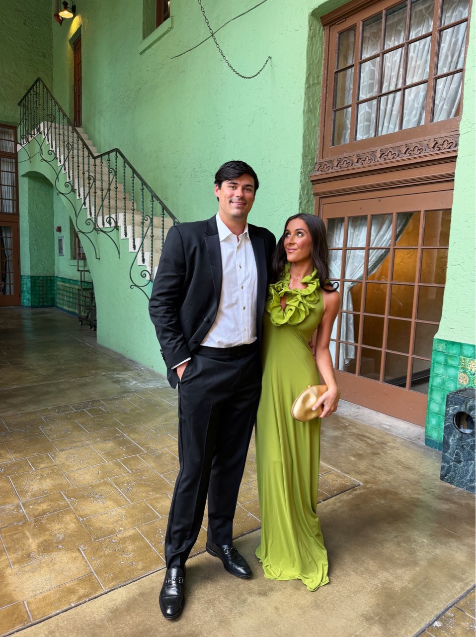 Green Maxi Formal Dress