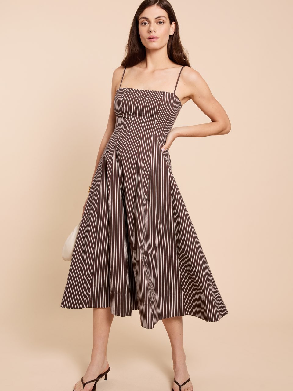 Striped Midi Sundress